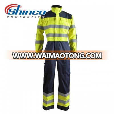 Cotton nylon fire retardant fireman uniform